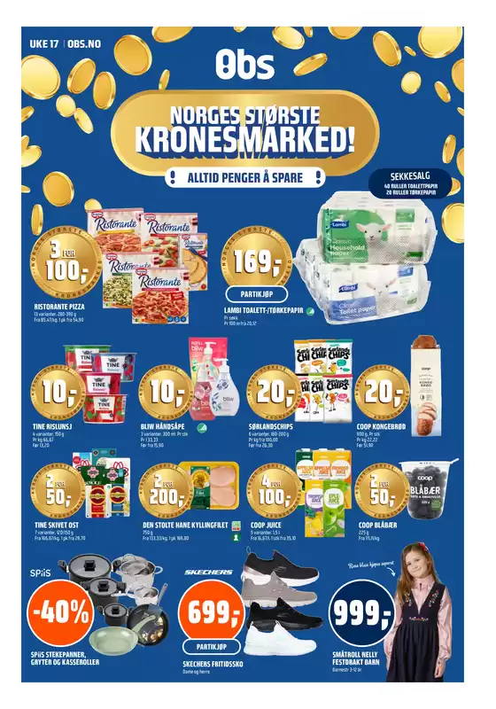 Obs-katalog i Lunner | Aktuelle spesialkampanjer | 2026-04-20T00:00:00.000Z - 2026-04-26T00:00:00.000Z