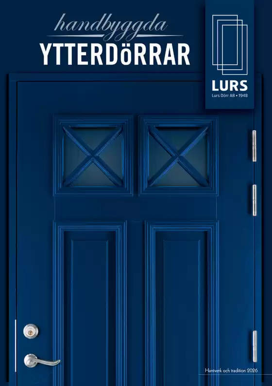Dør og Vindu-katalog | Ytterdorrar | 2026-04-21T00:00:00.000Z - 2026-12-31T00:00:00.000Z
