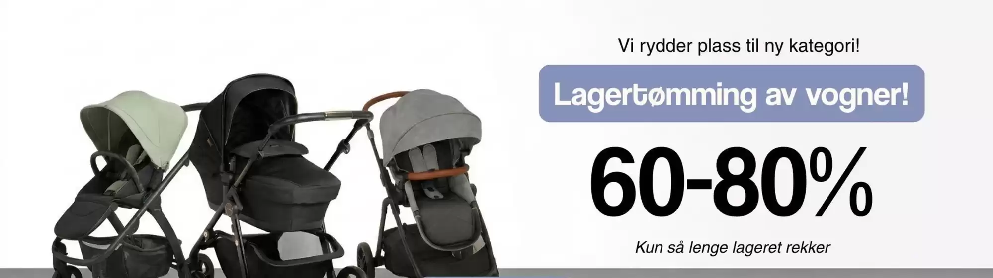 babybanden-katalog | Lagertømming av vogner! | 2026-04-21T00:00:00.000Z - 2026-05-05T00:00:00.000Z