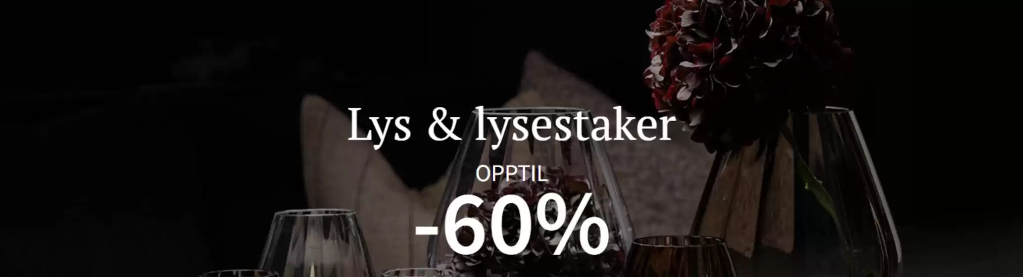 Tilbords-katalog i Røros | Lys & Lysestaker | 2026-04-21T00:00:00.000Z - 2026-05-05T00:00:00.000Z
