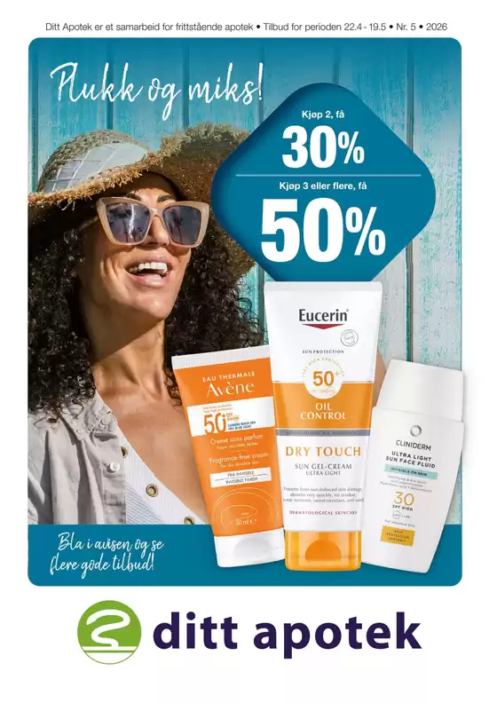 Ditt apotek-katalog | Ditt apotek Kundeavis | 2026-04-22T00:00:00.000Z - 2026-05-19T00:00:00.000Z