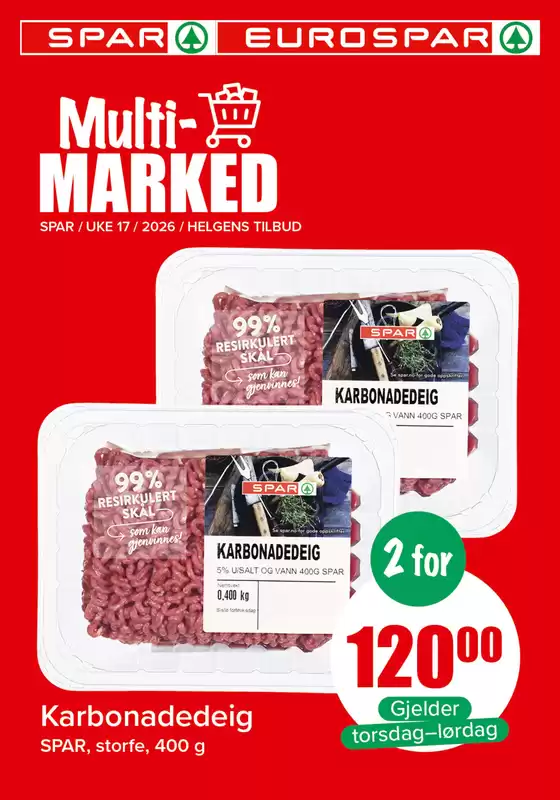 Eurospar-katalog i Røros | Flott tilbud for kuppjegere | 2026-04-24T00:00:00.000Z - 2026-04-26T00:00:00.000Z