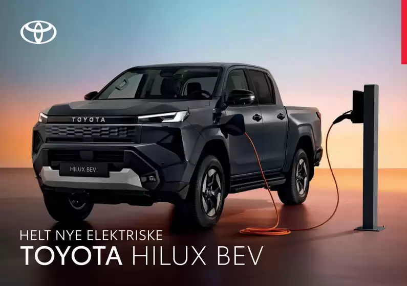 Toyota-katalog | Lo web Hilux BEV | 2026-04-24T00:00:00.000Z - 2026-05-08T00:00:00.000Z