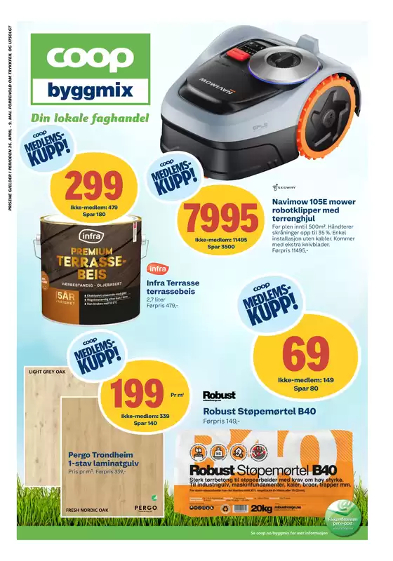 Coop Byggmix-katalog | Attraktive spesialtilbud for alle | 2026-04-27T00:00:00.000Z - 2026-05-10T00:00:00.000Z