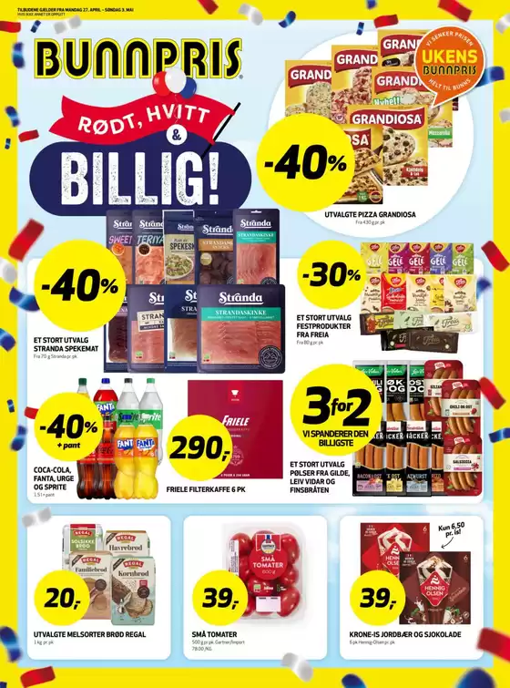 Bunnpris-katalog | Bunnpris Kundeavis | 2026-04-27T00:00:00.000Z - 2026-05-03T00:00:00.000Z