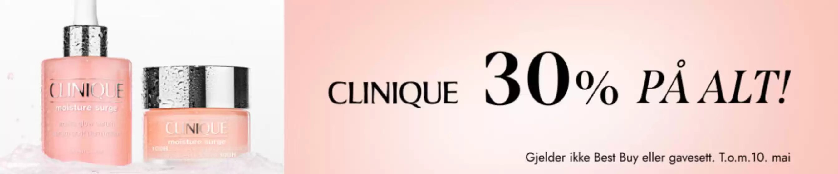 Fredrik & Louisa-katalog | Clinique 30% Pa Alt! | 2026-04-27T00:00:00.000Z - 2026-05-10T00:00:00.000Z