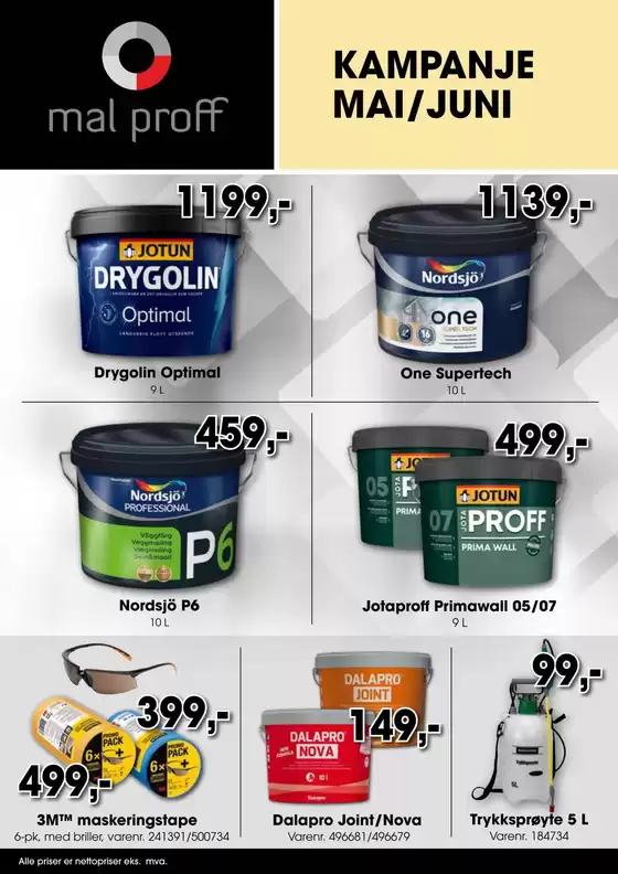 Mal Proff-katalog | Mal Proff Kundeavis | 2026-05-01T00:00:00.000Z - 2026-06-30T00:00:00.000Z