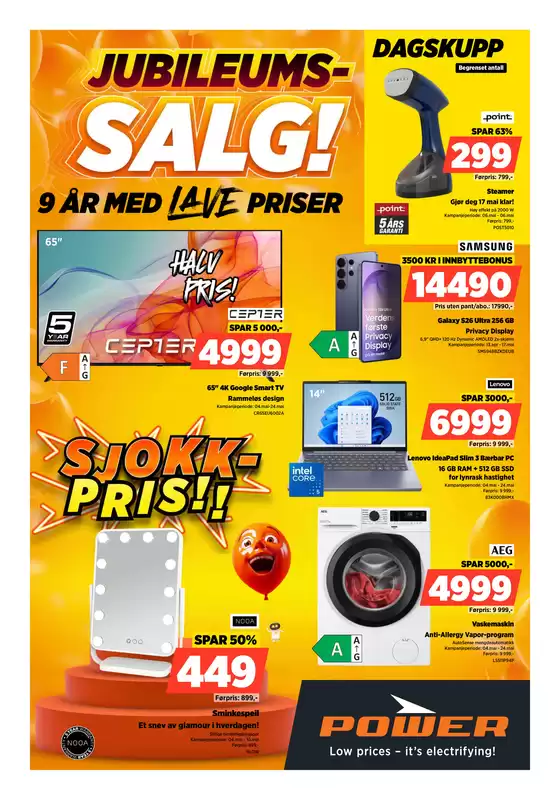POWER-katalog | POWER Kundeavis | 2026-05-04T00:00:00.000Z - 2026-05-24T00:00:00.000Z