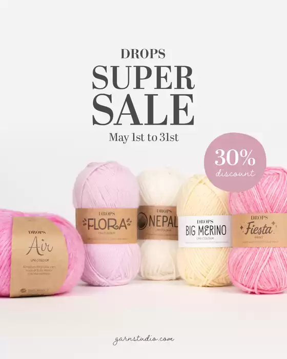 Drops Design-katalog | Drops Super Sale | 2026-05-04T00:00:00.000Z - 2026-05-31T00:00:00.000Z