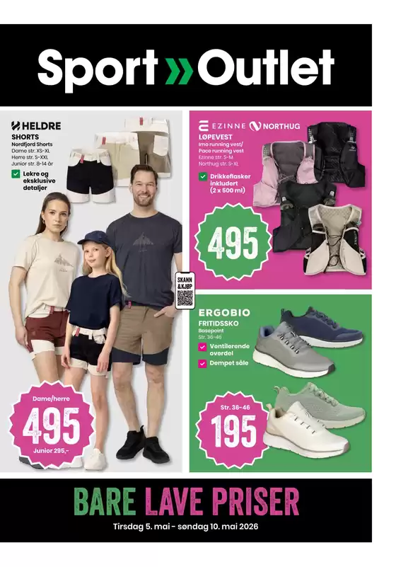 Sport Outlet-katalog | Aktuelle kupp og tilbud | 2026-05-05T00:00:00.000Z - 2026-05-10T00:00:00.000Z