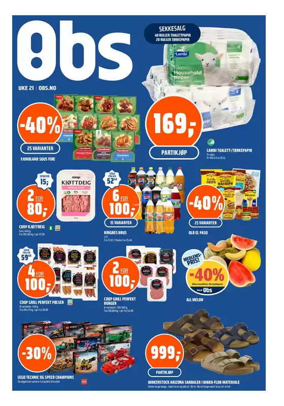 Obs-katalog i Heidal | Rabatter og kampanjer | 2026-05-18T00:00:00.000Z - 2026-05-24T00:00:00.000Z