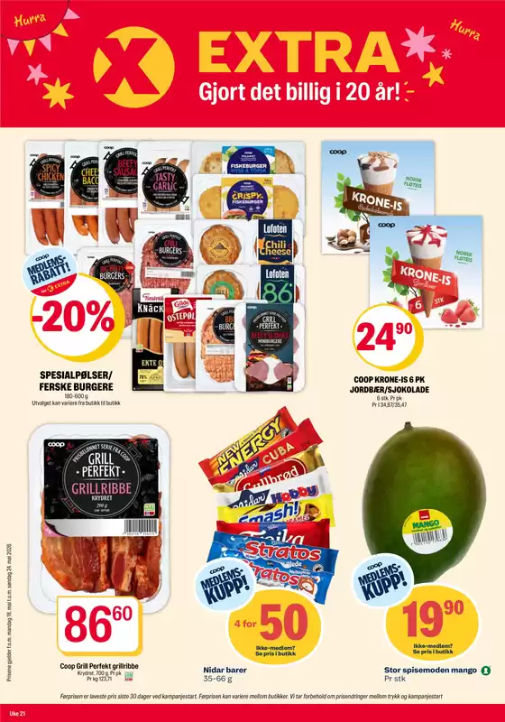 Coop Extra-katalog | Eksklusive tilbud for våre kunder | 2026-05-18T00:00:00.000Z - 2026-05-24T00:00:00.000Z