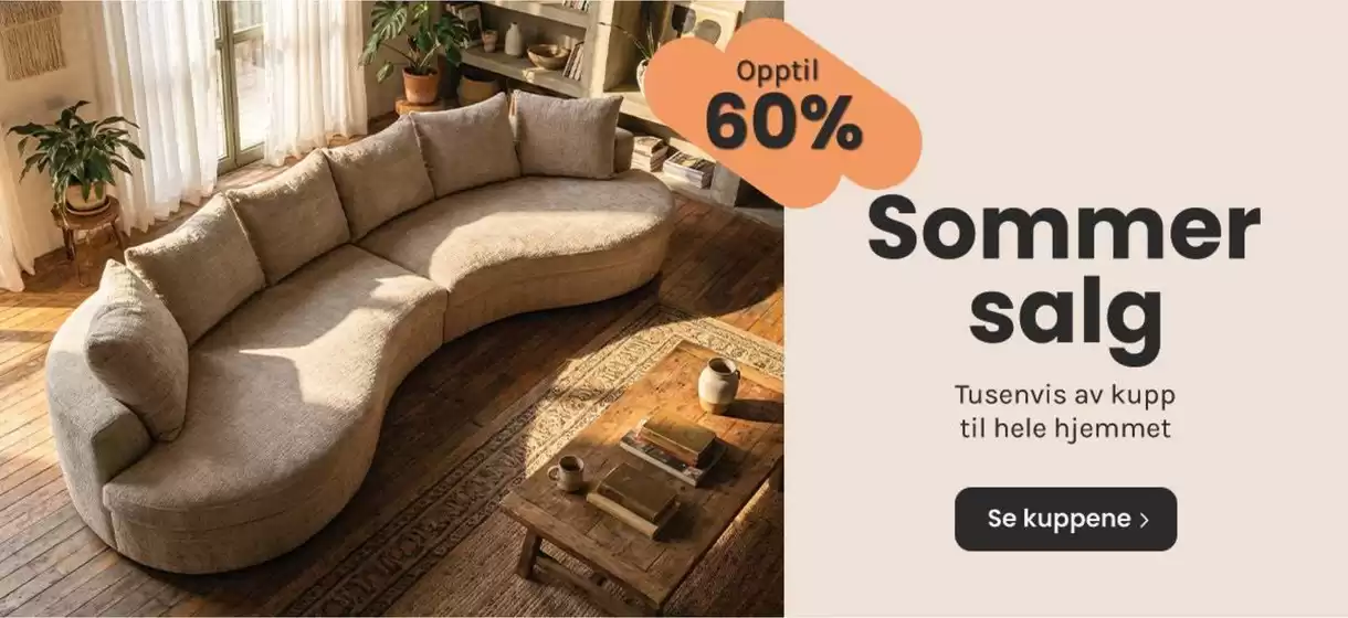 A-Møbler-katalog | Rabatter og kampanjer | 2026-05-20T00:00:00.000Z - 2026-06-03T00:00:00.000Z