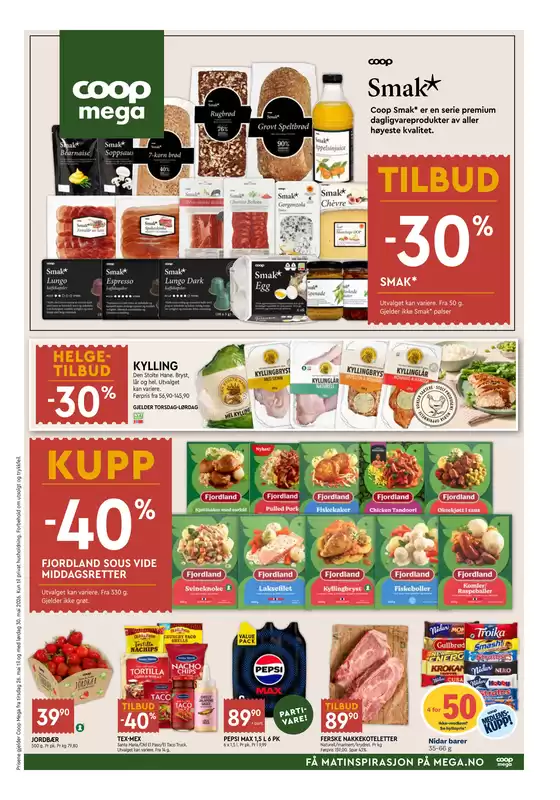 Coop Mega-katalog | Aktuelle tilbud og kampanjer | 2026-05-25T00:00:00.000Z - 2026-05-31T00:00:00.000Z