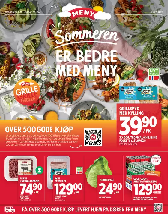 Meny-katalog | Meny Kundeavis | 2026-05-26T00:00:00.000Z - 2026-05-30T00:00:00.000Z