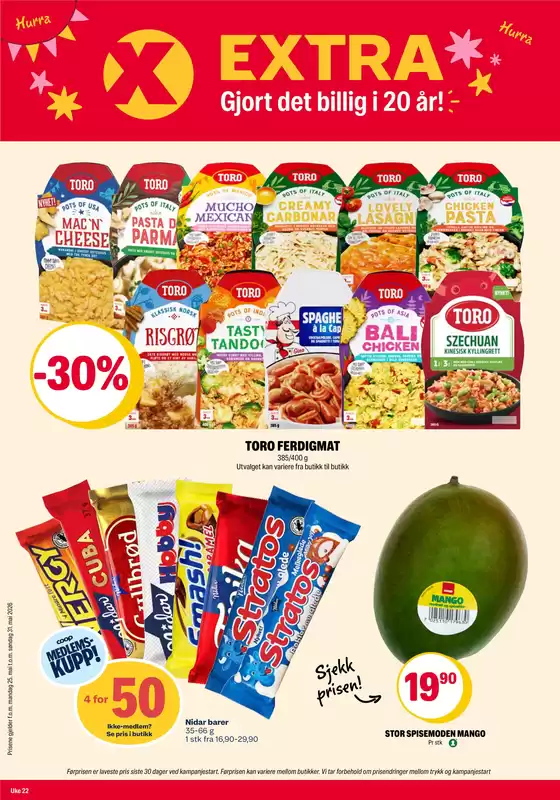 Coop Extra-katalog | Oppdag attraktive tilbud | 2026-05-25T00:00:00.000Z - 2026-05-31T00:00:00.000Z