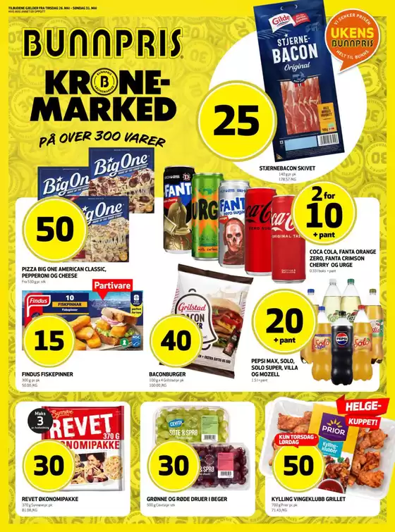 Bunnpris-katalog i Oslo | Bunnpris Kundeavis | 2026-05-26T00:00:00.000Z - 2026-05-31T00:00:00.000Z