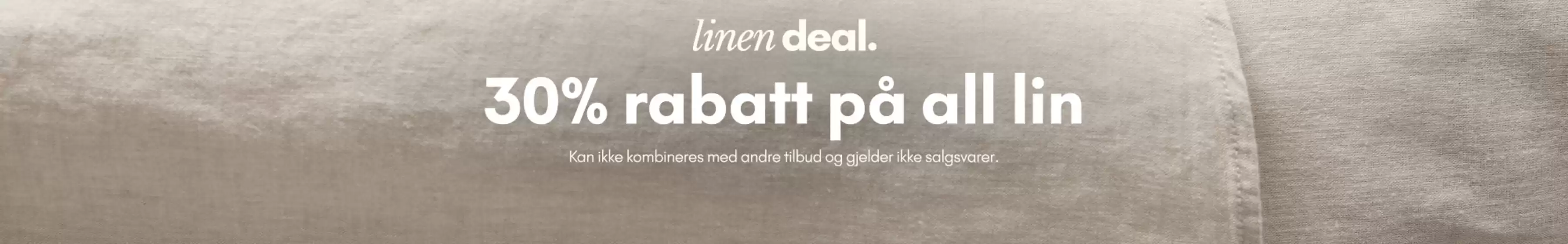 Junkyard-katalog i Skien | Linen Deal. | 2026-05-26T00:00:00.000Z - 2026-06-09T00:00:00.000Z