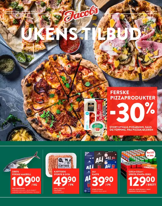 Jacobs-katalog i Nesodden | Jacobs Kundeavis | 2026-06-01T00:00:00.000Z - 2026-06-06T00:00:00.000Z