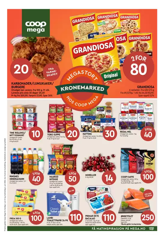 Coop Mega-katalog i Oslo | Nye tilbud å oppdage | 2026-06-01T00:00:00.000Z - 2026-06-07T00:00:00.000Z