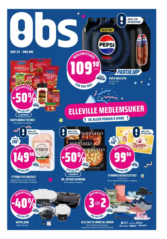 Obs-katalog | Stort utvalg av tilbud | 2026-06-01T00:00:00.000Z - 2026-06-07T00:00:00.000Z