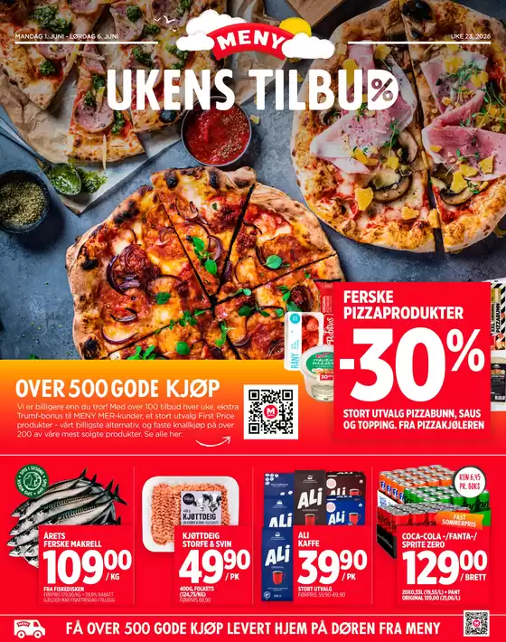 Meny-katalog | Meny Kundeavis | 2026-06-01T00:00:00.000Z - 2026-06-06T00:00:00.000Z