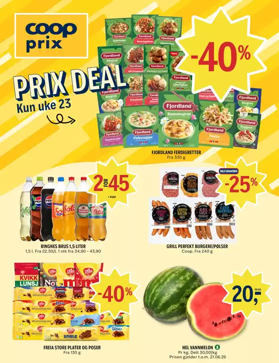 Coop Prix-katalog i Farsund | Coop Prix Kundeavis | 2026-06-01T00:00:00.000Z - 2026-06-07T00:00:00.000Z