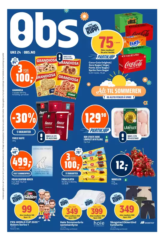 Obs-katalog i Oslo | Tilbud for kuppjegere | 2026-06-09T00:00:00.000Z - 2026-06-15T00:00:00.000Z