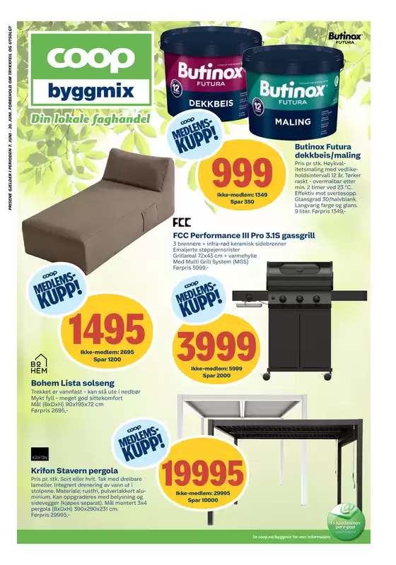 Coop Byggmix-katalog | Coop Byggmix Kundeavis | 2026-06-08T00:00:00.000Z - 2026-06-21T00:00:00.000Z