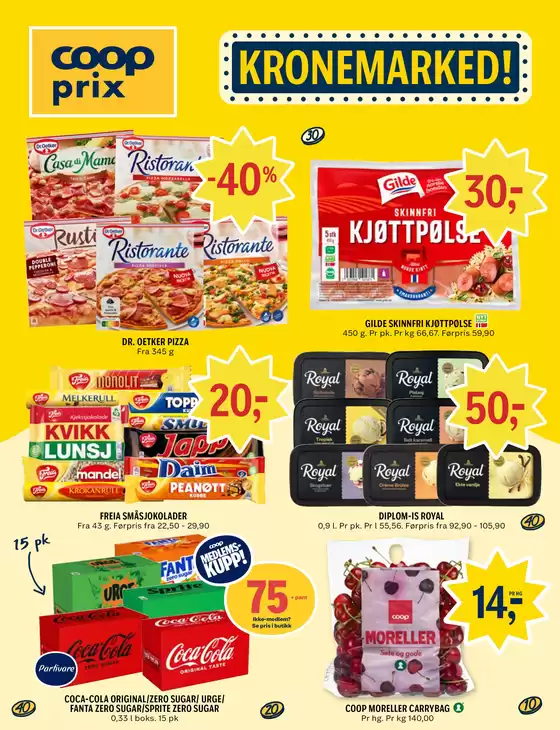 Coop Prix-katalog | Eksklusive tilbud og kupp | 2026-06-08T00:00:00.000Z - 2026-06-14T00:00:00.000Z