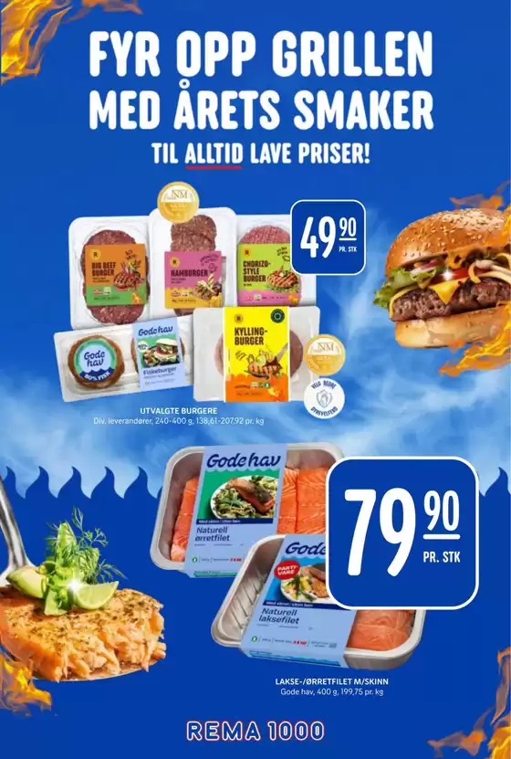 Rema 1000-katalog i Rudshøgda | Våre beste kupp | 2026-06-08T00:00:00.000Z - 2026-06-22T00:00:00.000Z