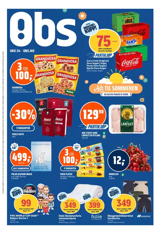 Obs-katalog | Eksklusive tilbud og kupp | 2026-06-09T00:00:00.000Z - 2026-06-15T00:00:00.000Z