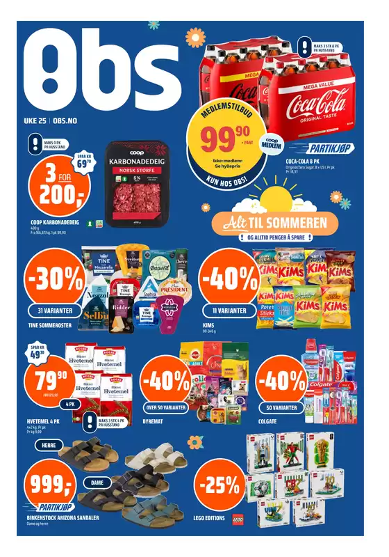 Obs-katalog | Attraktive spesialtilbud for alle | 2026-06-15T00:00:00.000Z - 2026-06-21T00:00:00.000Z