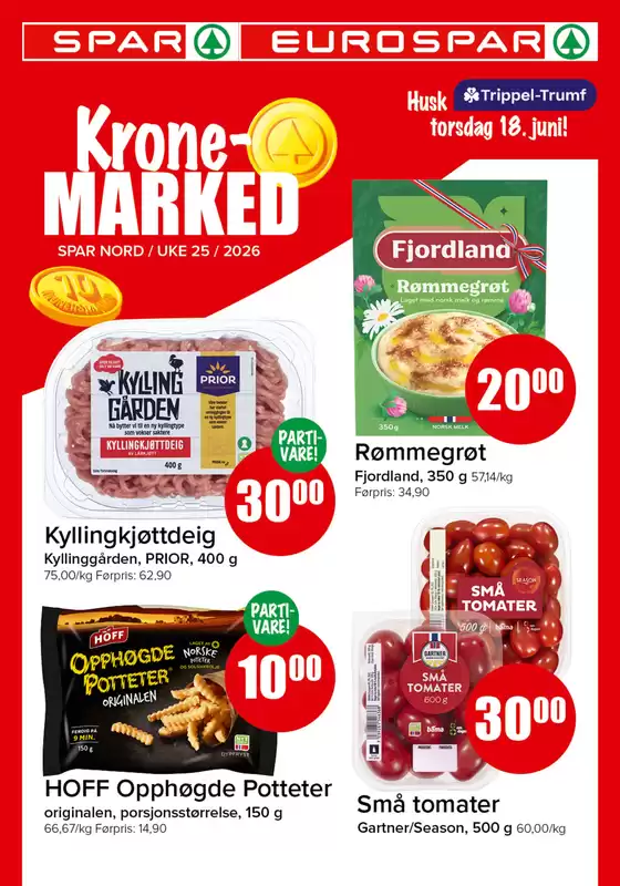Eurospar-katalog | Aktuelle spesialkampanjer | 2026-06-15T00:00:00.000Z - 2026-06-21T00:00:00.000Z