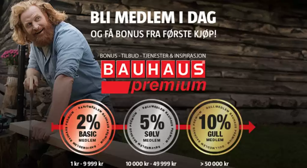 Bauhaus-katalog | Eksklusive kupp | 2026-06-16T00:00:00.000Z - 2026-06-30T00:00:00.000Z