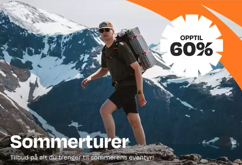 Fjellsport kundeavis i Laksevåg | Sommerturer | 2026-06-16T00:00:00.000Z - 2026-06-30T00:00:00.000Z