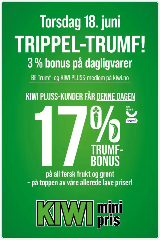 Kiwi-katalog i Stange | Flott tilbud for kuppjegere | 2026-06-18T00:00:00.000Z - 2026-06-18T00:00:00.000Z