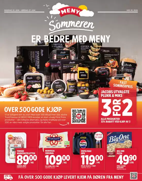 Meny-katalog | Meny Kundeavis | 2026-06-22T00:00:00.000Z - 2026-06-27T00:00:00.000Z