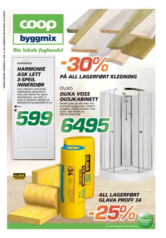 Coop Byggmix-katalog | Topptilbud og rabatter | 2026-06-22T00:00:00.000Z - 2026-07-05T00:00:00.000Z