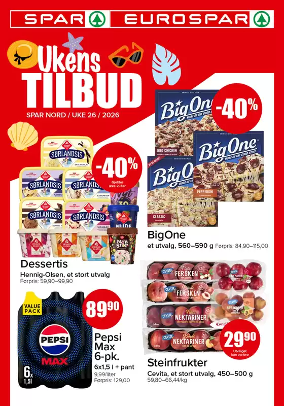 Spar kundeavis i Gausdal | Våre beste kupp | 2026-06-22T00:00:00.000Z - 2026-06-28T00:00:00.000Z