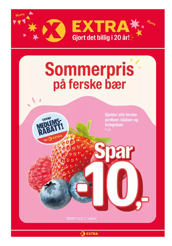 Coop Extra-katalog i Elverum | Topptilbud for alle kuppjegere | 2026-06-29T00:00:00.000Z - 2026-07-05T00:00:00.000Z