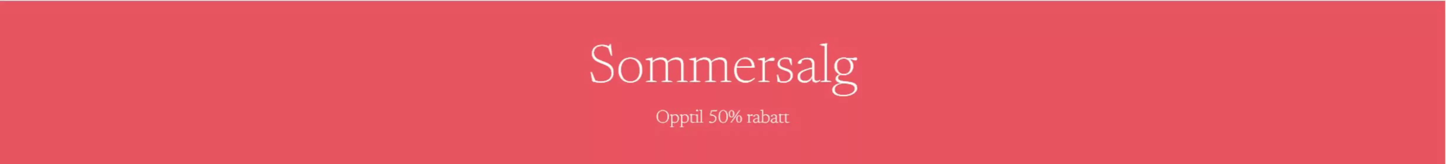 Arts & Crafts-katalog | Sommersalg | 2026-07-02T00:00:00.000Z - 2026-07-16T00:00:00.000Z