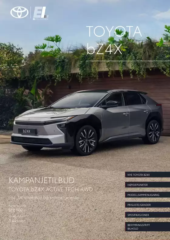 Toyota-katalog | Toyota bz4x | 2026-07-03T00:00:00.000Z - 2026-07-17T00:00:00.000Z