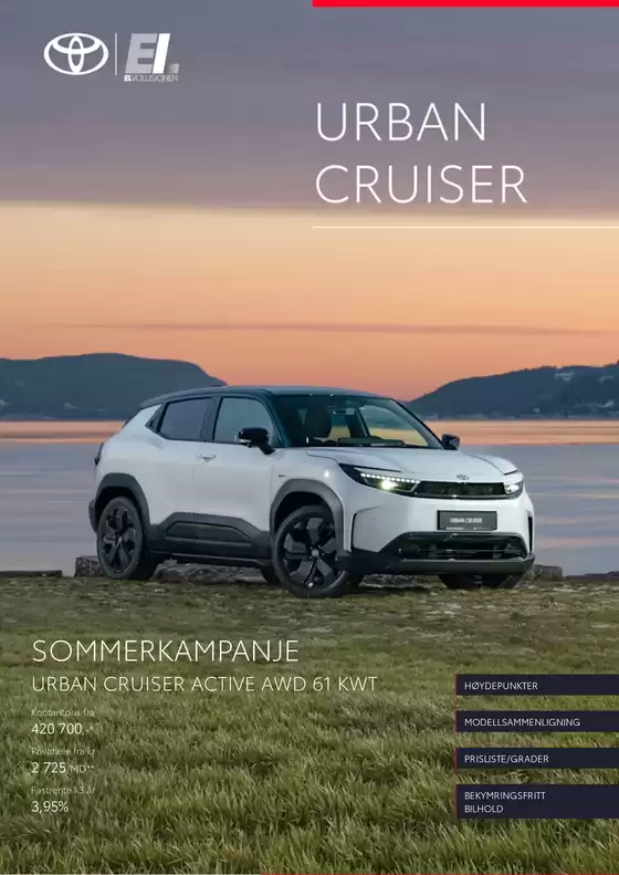 Toyota-katalog | Urban cruiser | 2026-07-03T00:00:00.000Z - 2026-07-17T00:00:00.000Z