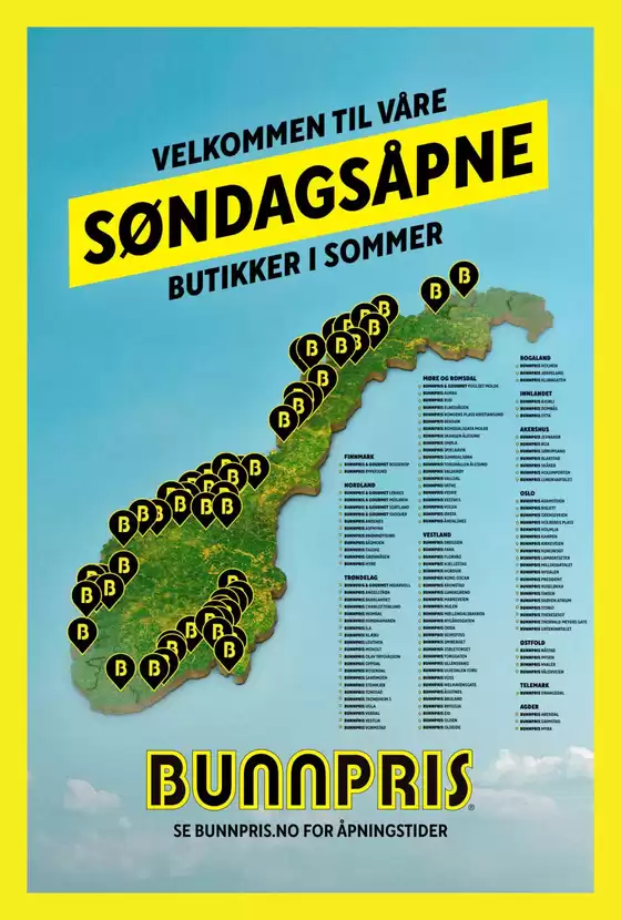 Bunnpris-katalog | Stort utvalg av tilbud | 2026-06-01T00:00:00.000Z - 2026-08-31T00:00:00.000Z