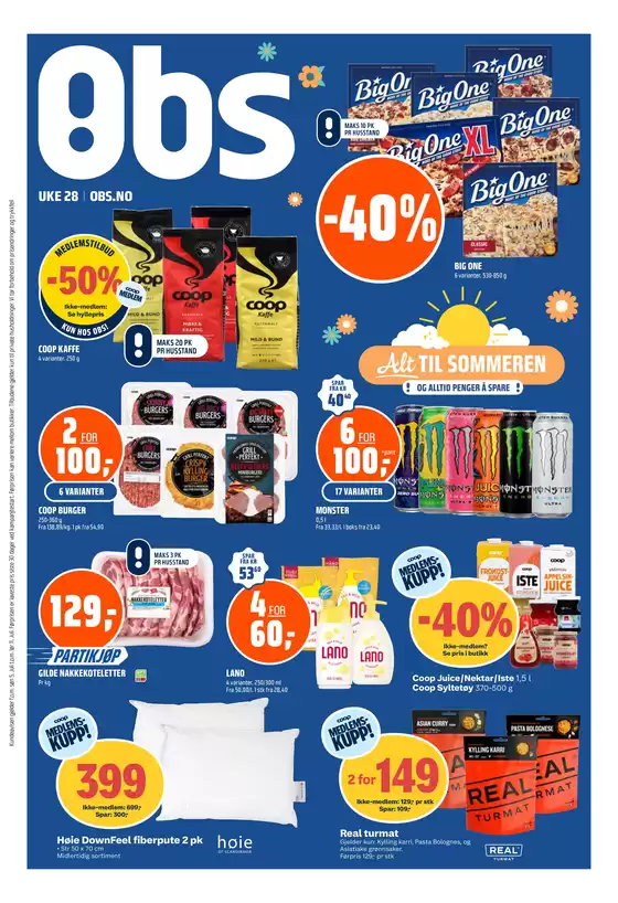 Obs-katalog | Topptilbud for smarte sparere | 2026-07-07T00:00:00.000Z - 2026-07-13T00:00:00.000Z