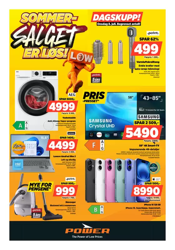 POWER-katalog | POWER Kundeavis | 2026-07-08T00:00:00.000Z - 2026-07-08T00:00:00.000Z