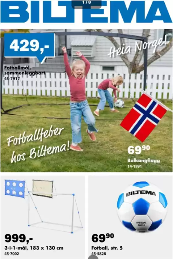 Biltema-katalog | Heia Norge! | 2026-07-07T00:00:00.000Z - 2026-07-19T00:00:00.000Z