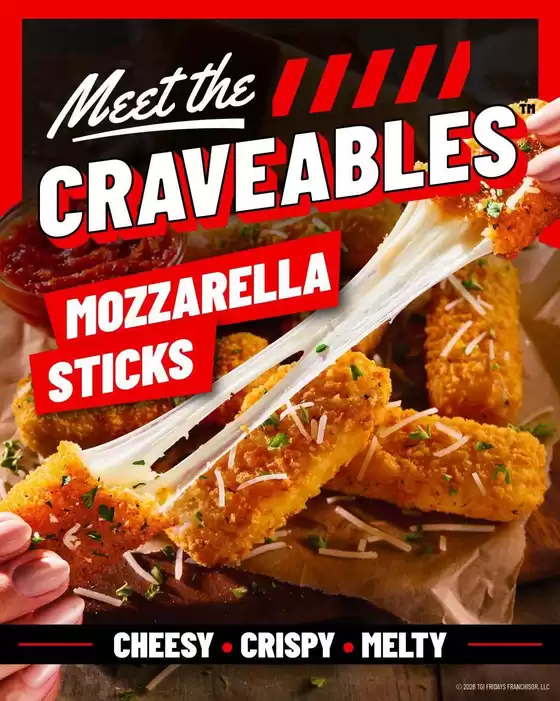TGI Fridays-katalog | Flotte rabatter på utvalgte produkter | 2026-07-08T00:00:00.000Z - 2026-07-22T00:00:00.000Z