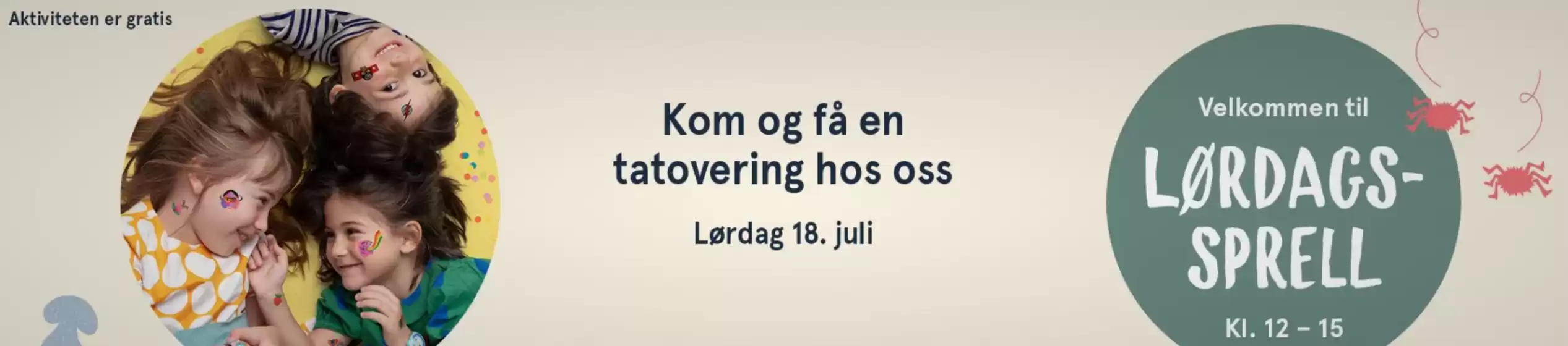 Riktige Leker-katalog | Lordags-Sprell | 2026-07-15T00:00:00.000Z - 2026-07-18T00:00:00.000Z
